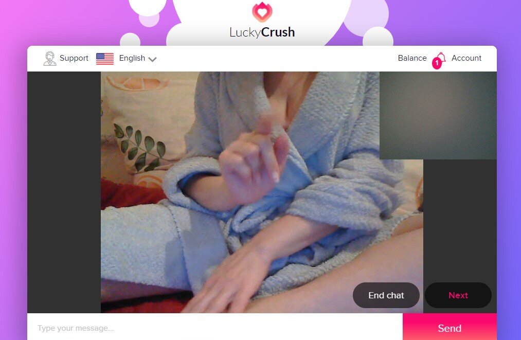 Lucky Crush With Cam Girls