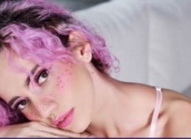 Jerkmate Teen Model with Pink Hair
